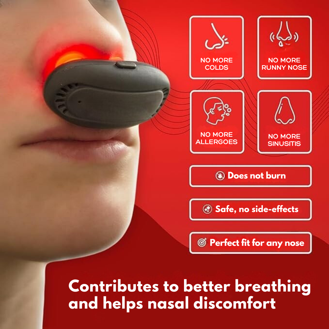 Red Light Nasal Therapy for Sinus & Allergy Relief